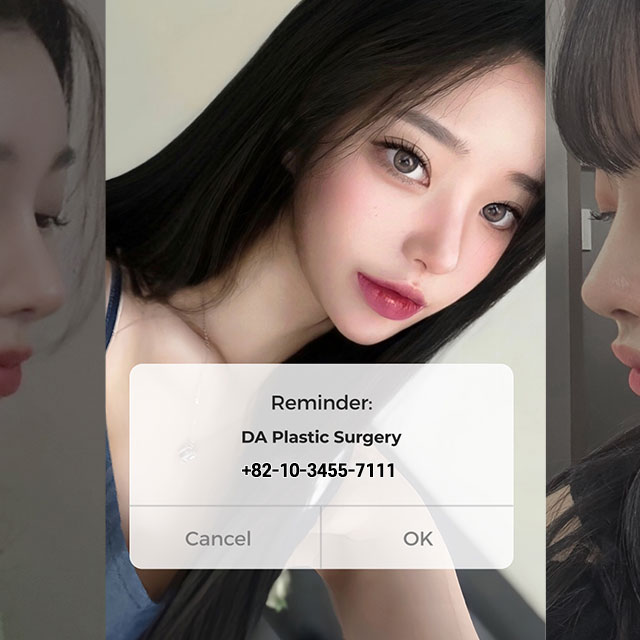 DA Plastic Surgery in Korea, +82-10-3455-7111