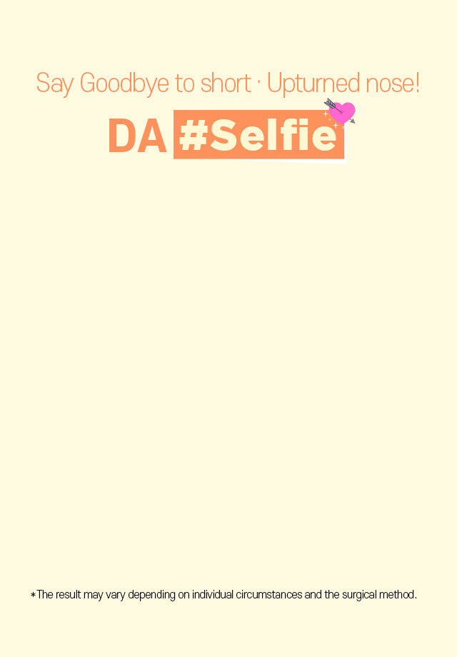 DA Short, Upturned nose correction