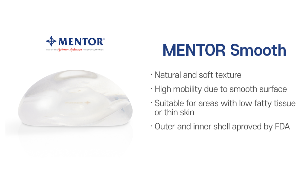 DA breast augmentation-Mentor smooth