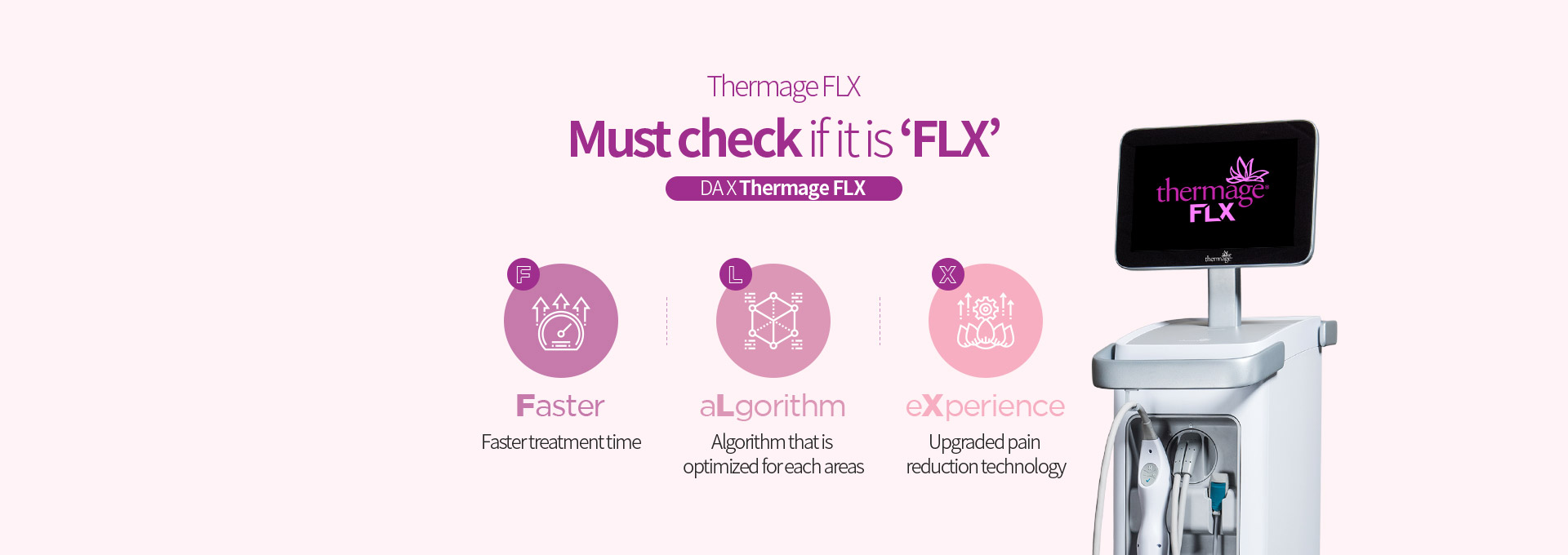 Must check if it is ‘FLX’