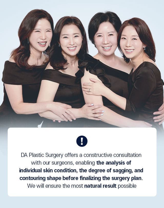 DA Plastic Surgery We will ensure the most natural result possible