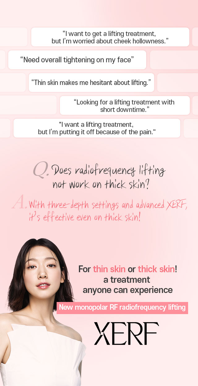 With three-depth settings and advanced XERF, it’s effective even on thick skin!