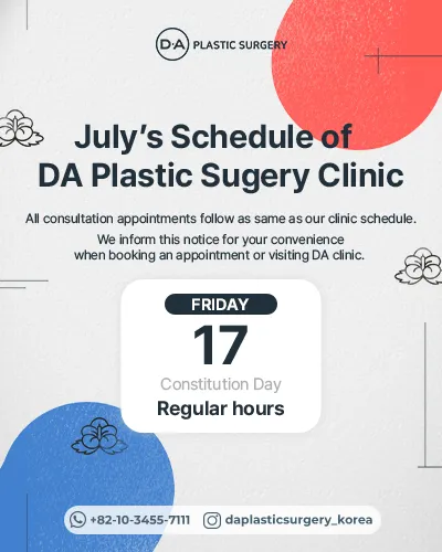 DA Plastic Surgery Clinic Hours
